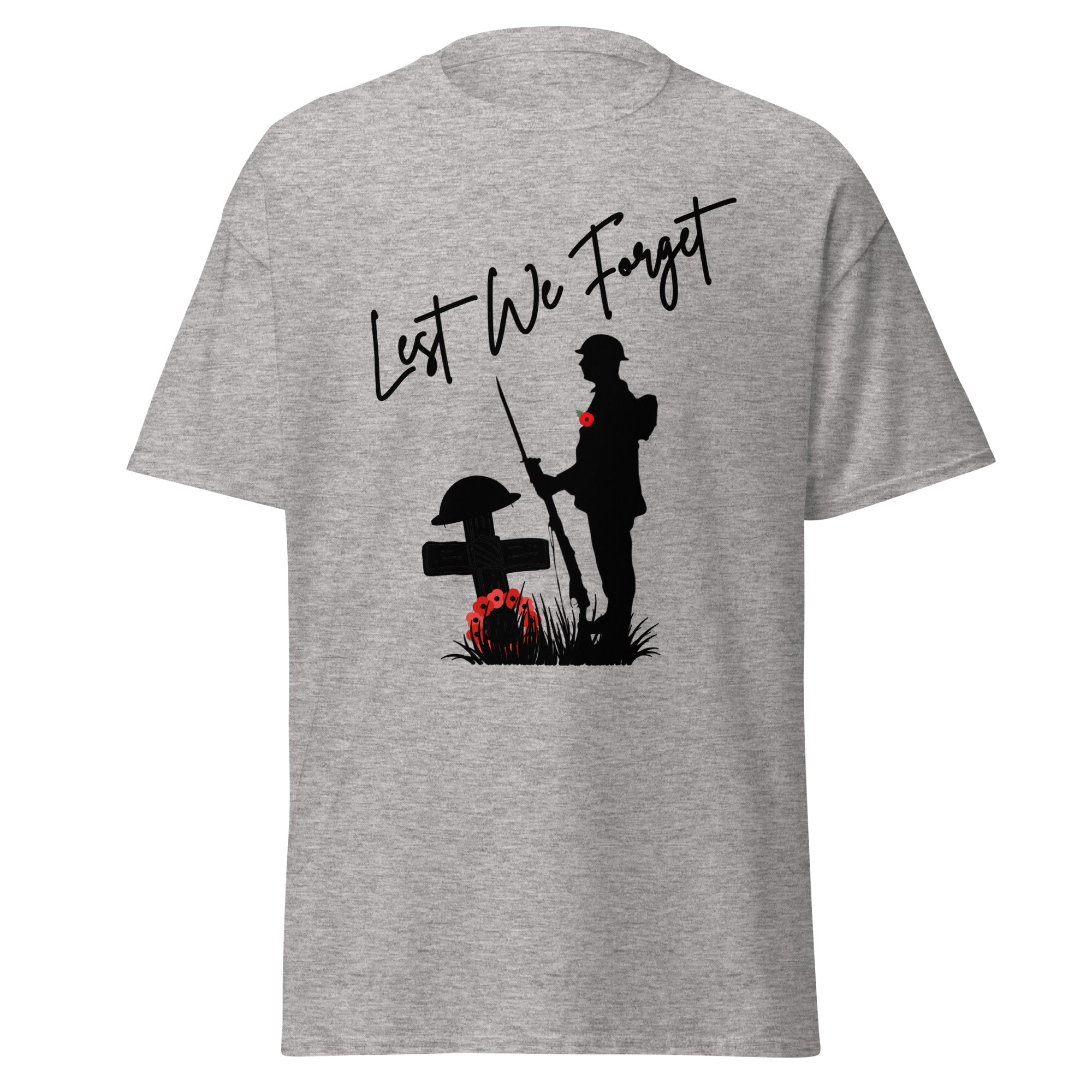 Lest We Forget – Remembrance Tribute T-Shirt