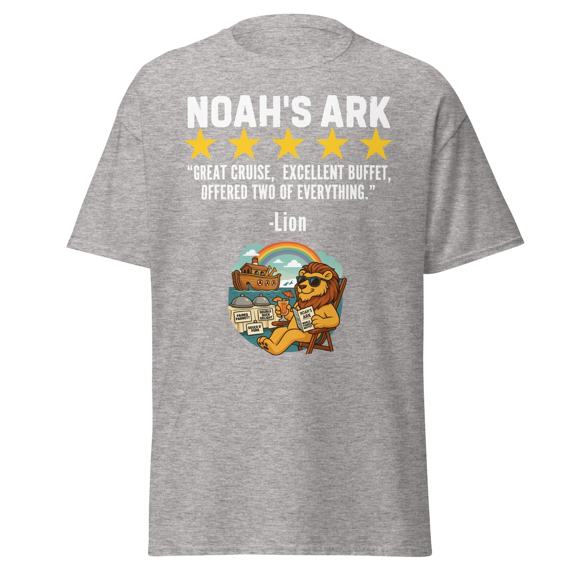 Noah’s Ark 5-Star Review – Funny Biblical T-Shirt