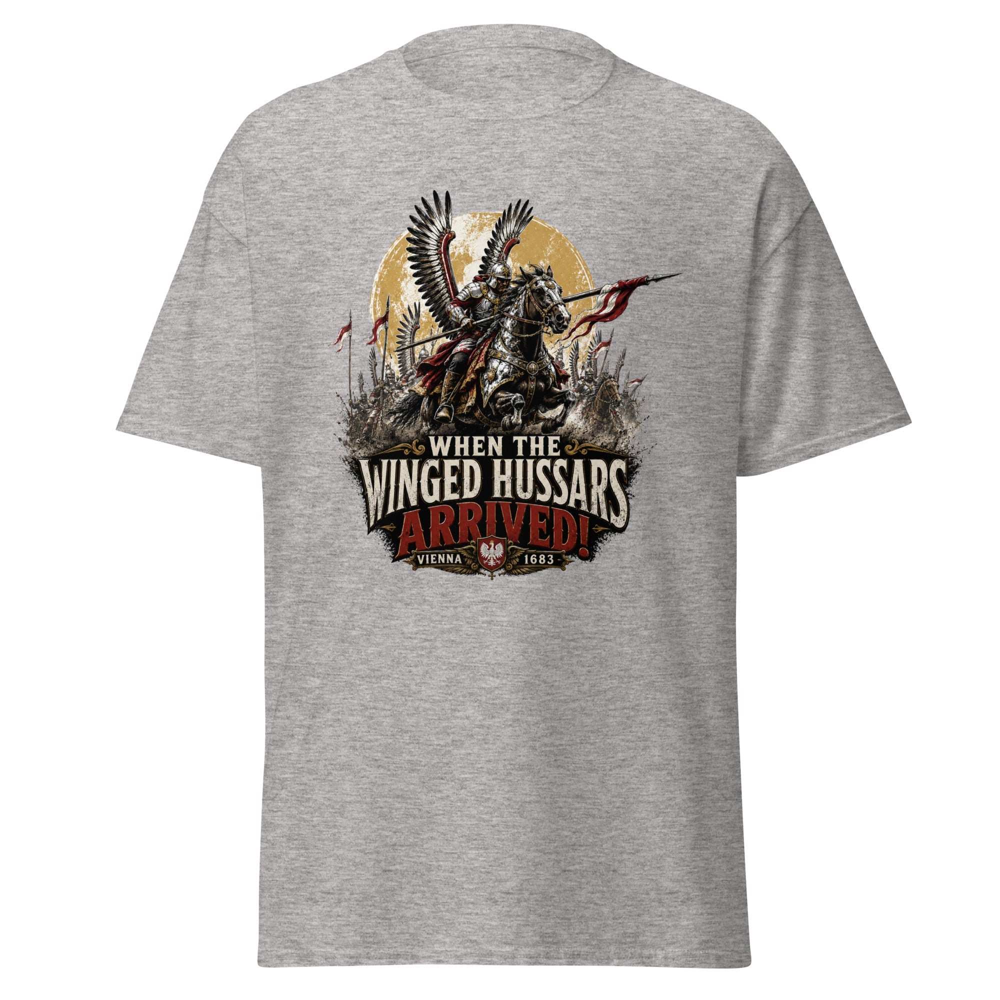 When the Winged Hussars Arrived – Vienna 1683 T-Shirt