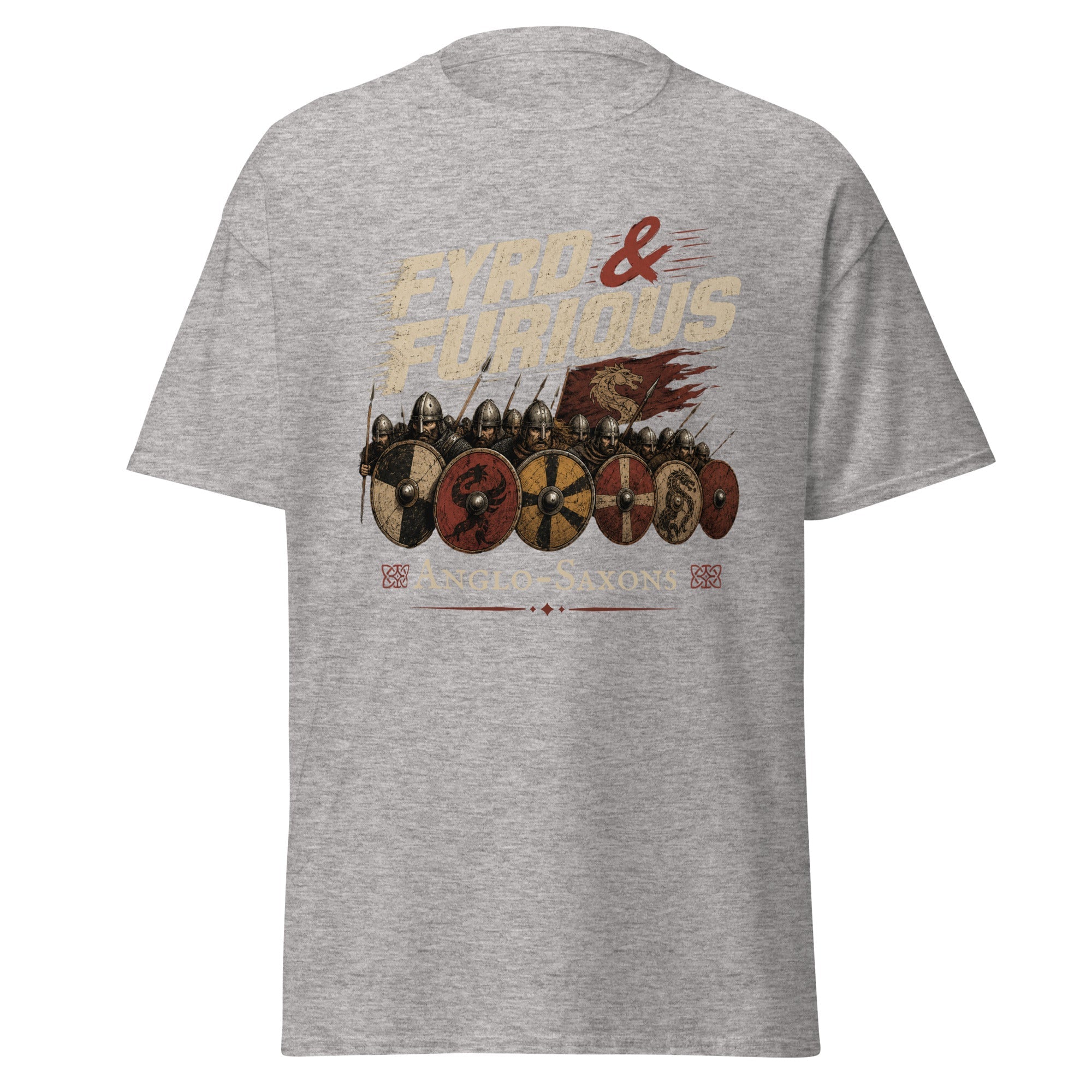Fyrd & Furious Anglo-Saxon Shield Wall T-Shirt