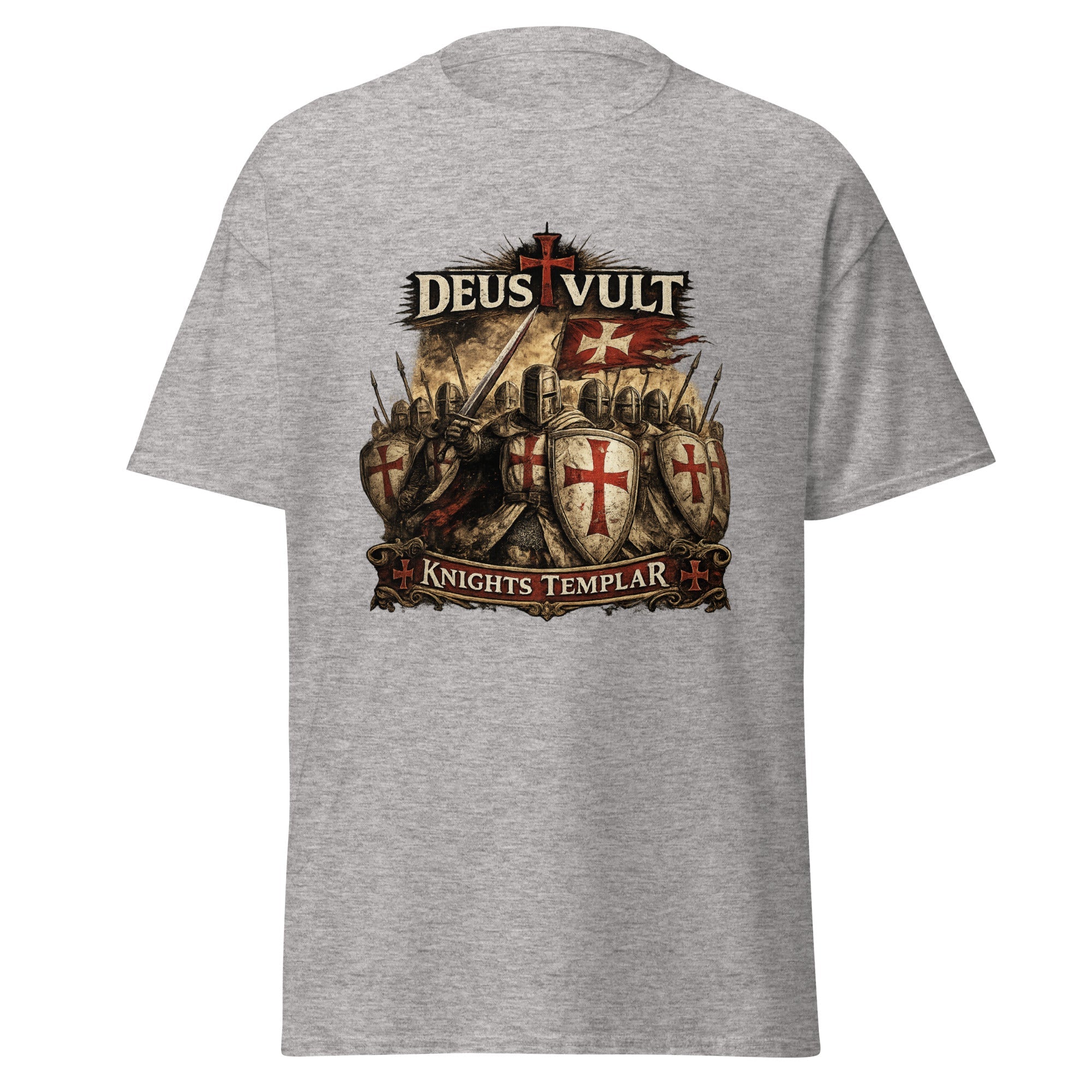 Knights Templar – Deus Vult T-Shirt