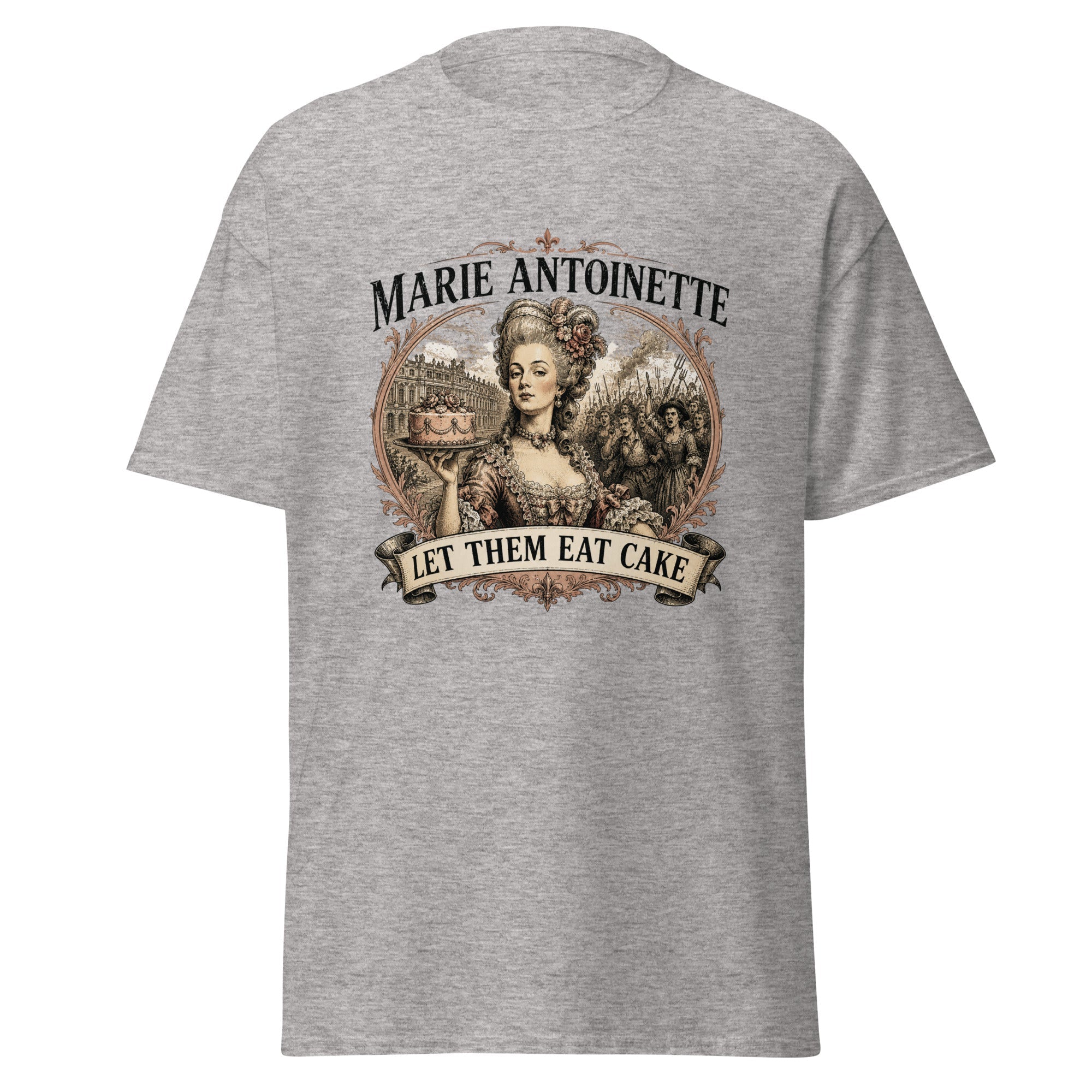 Marie Antoinette Let Them Eat Cake French Revolution T-Shirt