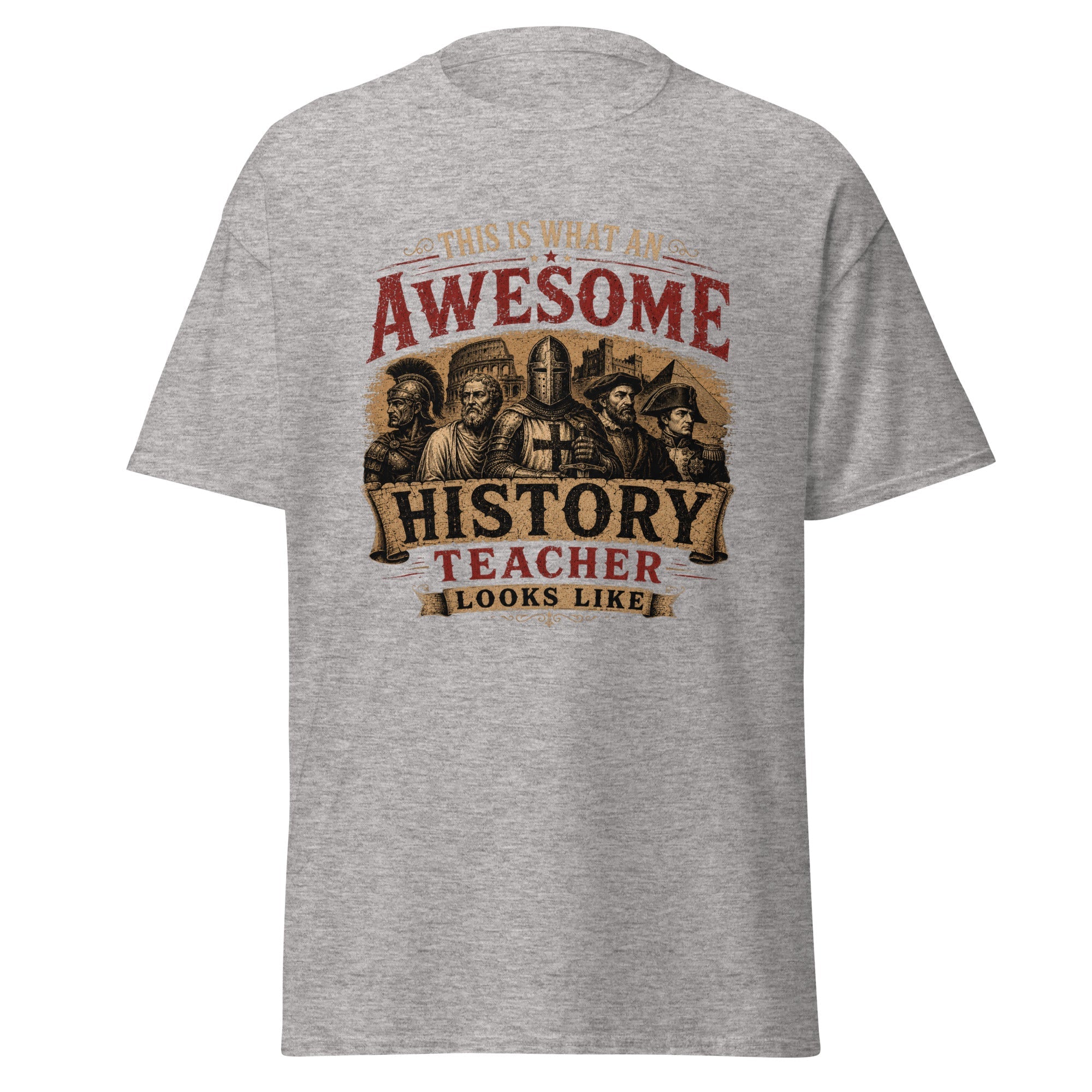 This Is What an Awesome History Teacher Looks Like T-Shirt