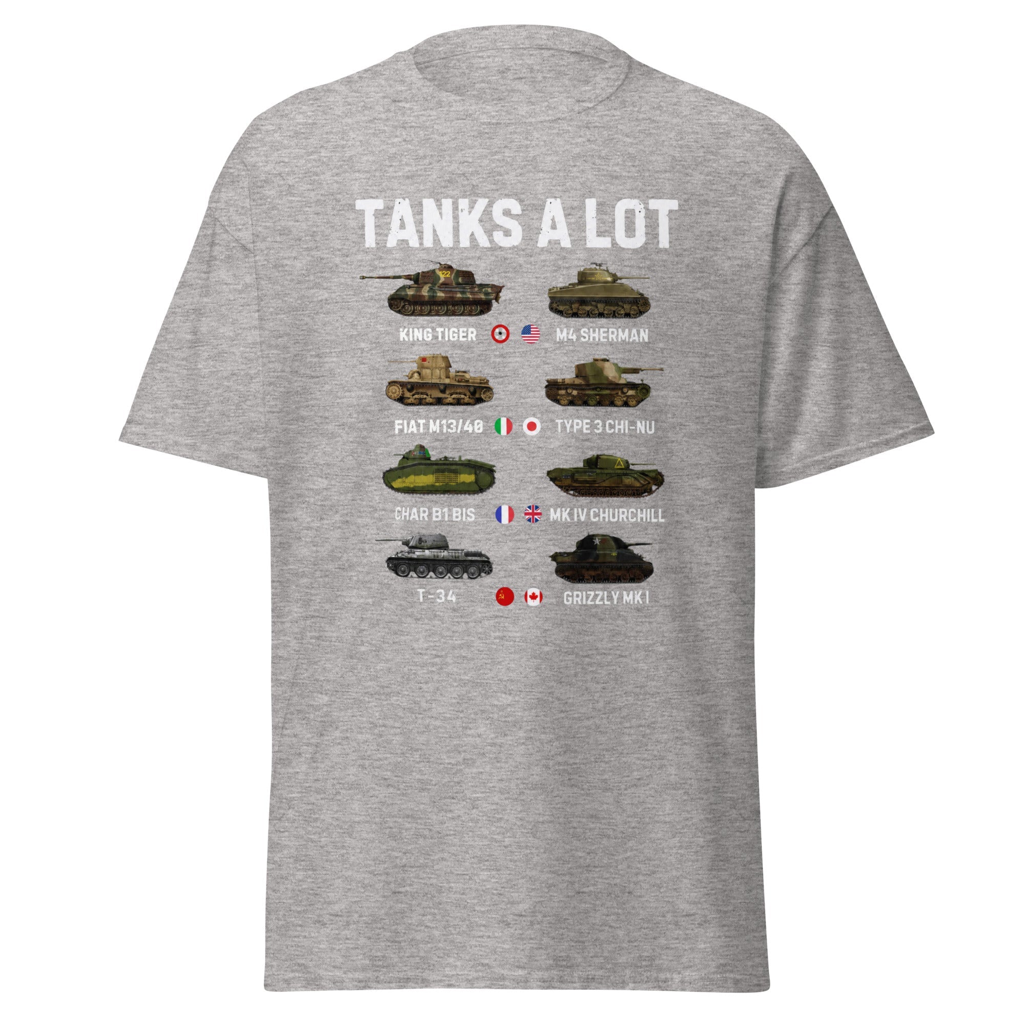 Tanks A Lot – WWII Armor Tribute T-Shirt