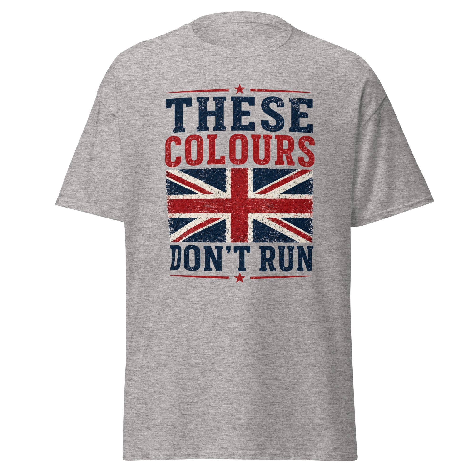 These Colours Don't Run — British Patriot Union Jack T-Shirt