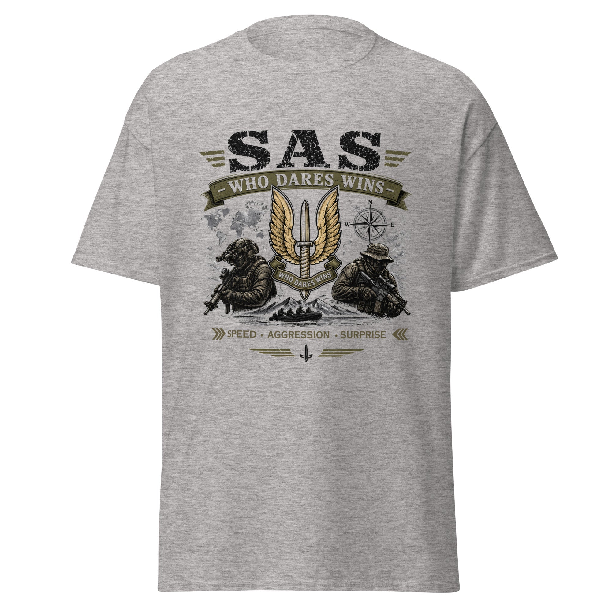 SAS Who Dares Wins — British Special Forces T-Shirt