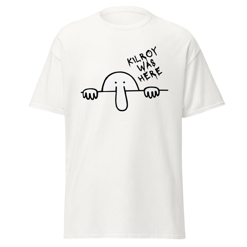 Kilroy Was Here – WWII Graffiti Icon T-Shirt
