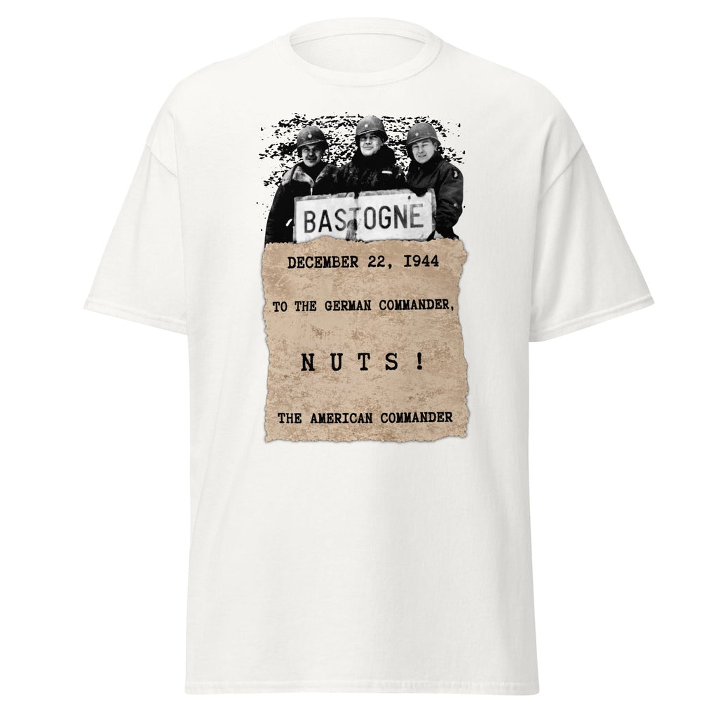 NUTS! - General McAuliffe’s Famous Reply | WWII T-Shirt