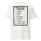 Dealing With Rasputin – To-Do List Funny History T-Shirt