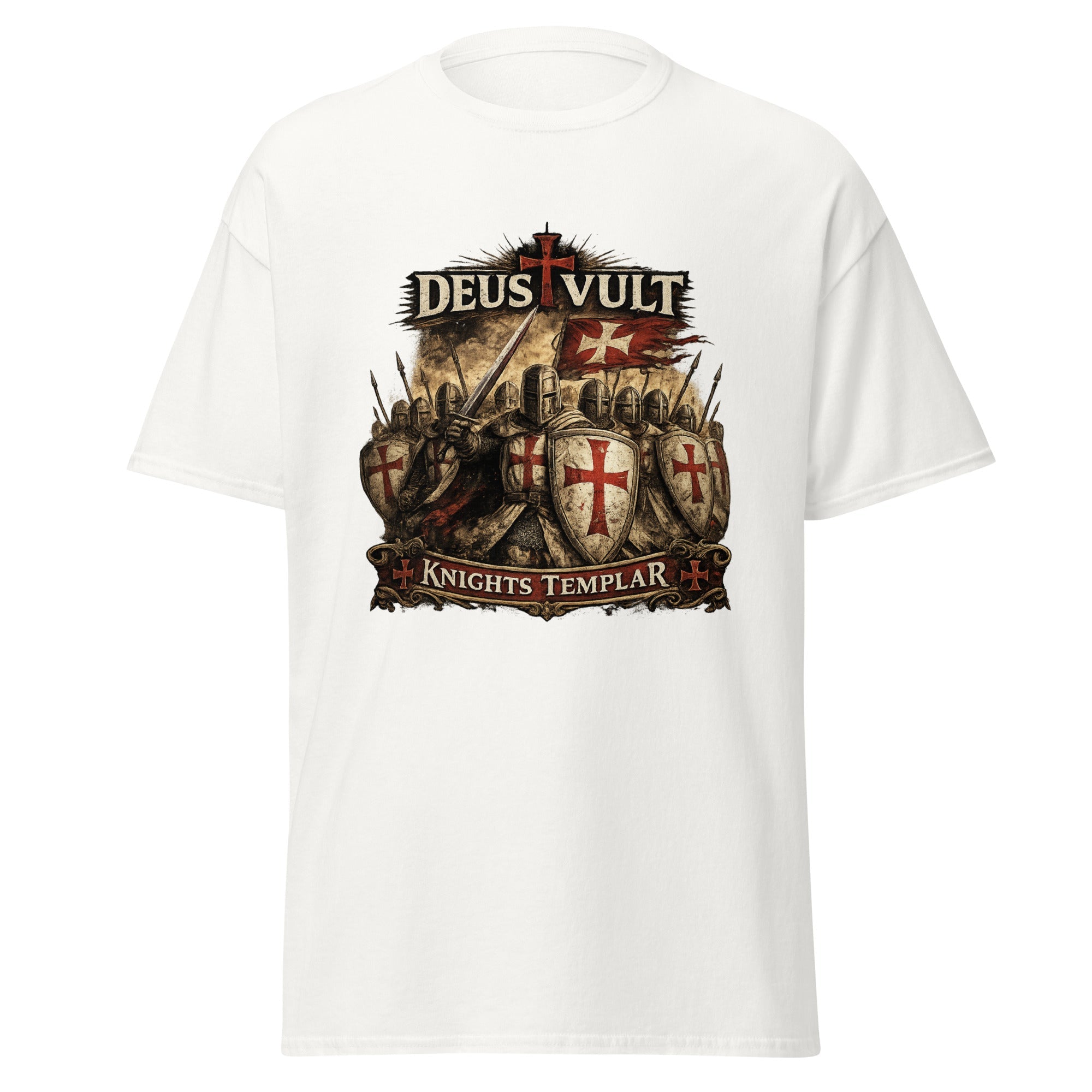 Knights Templar – Deus Vult T-Shirt