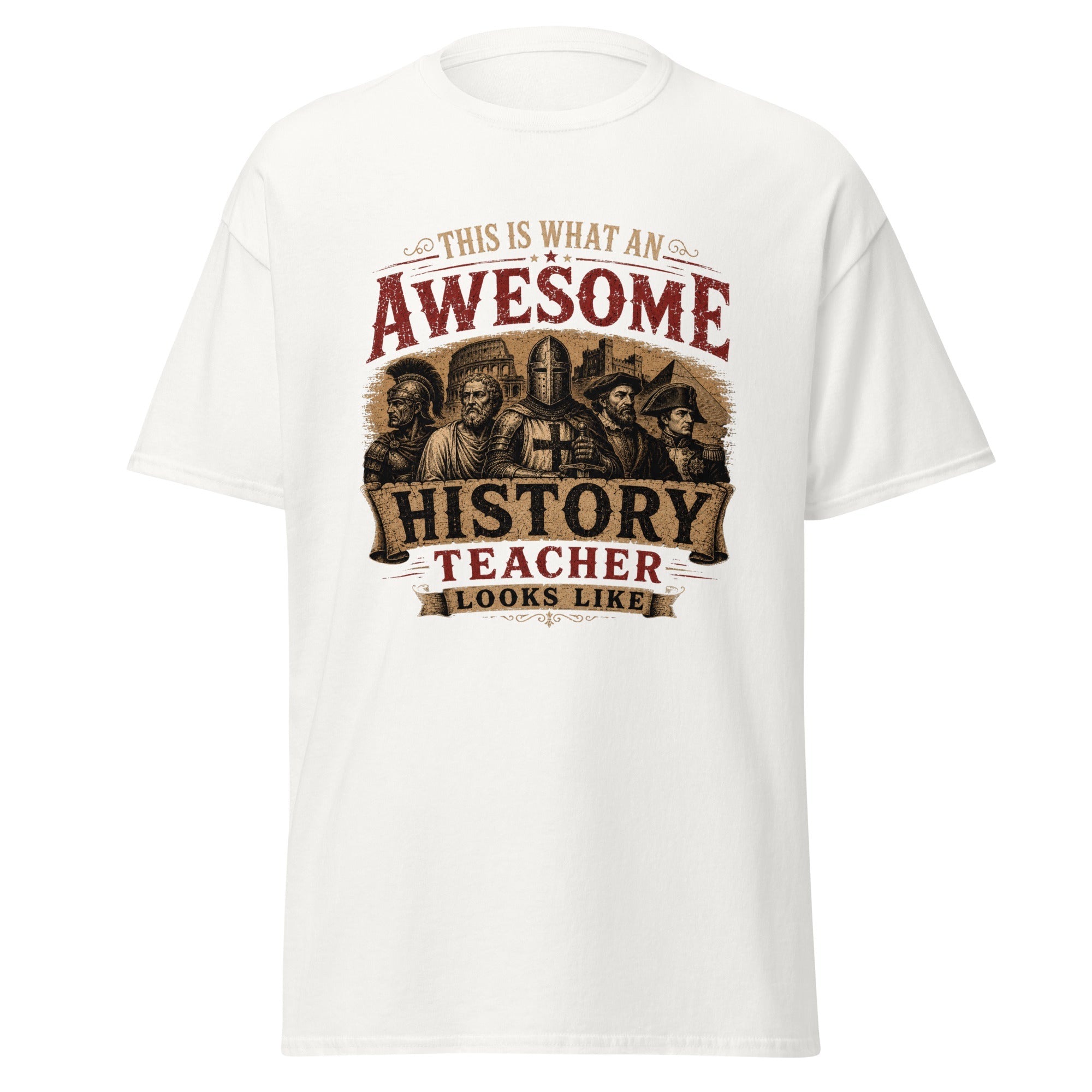 This Is What an Awesome History Teacher Looks Like T-Shirt
