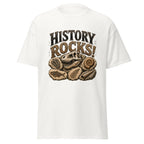 History Rocks Funny Fossil Dinosaur Geology T-Shirt