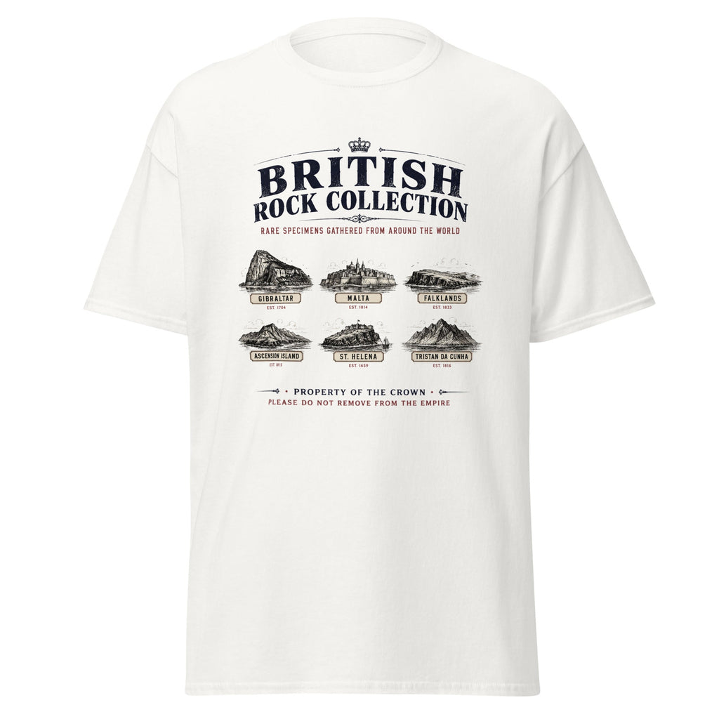 British Rock Collection Rare Specimens Gathered From Around the World T-Shirt