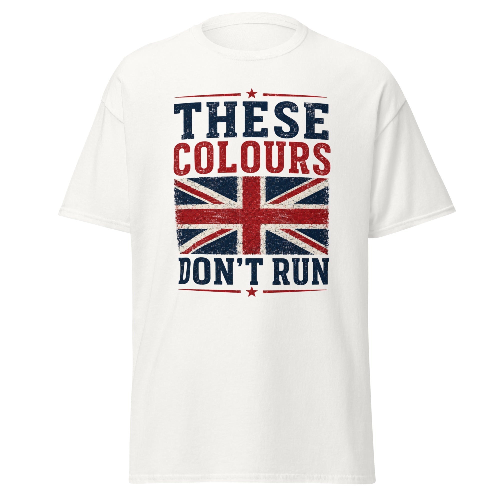 These Colours Don't Run — British Patriot Union Jack T-Shirt