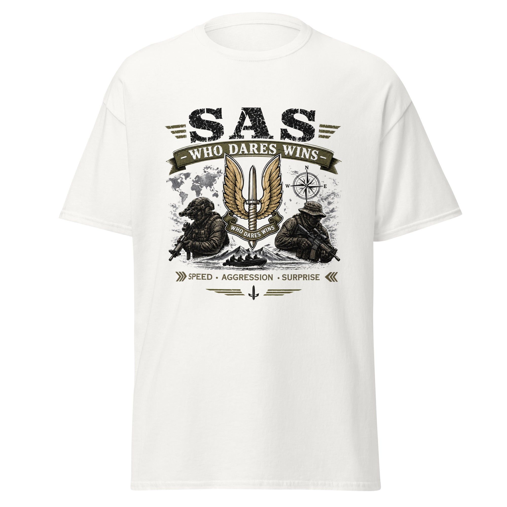 SAS Who Dares Wins — British Special Forces T-Shirt