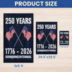 Flagwix American Flag - Flagwix America 250th Anniversary Flag for Patriotic Decor